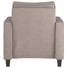 CorLiving Georgia Beige Fabric Accent Chair