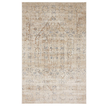 Unique Loom Beige Chateau Quincy 5' 0 x 8' 0 Area Rug