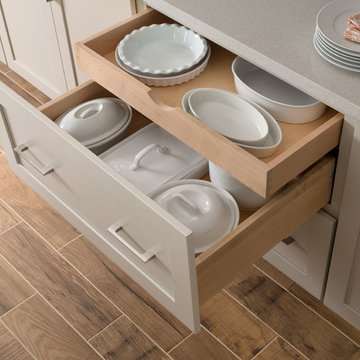 Kitchen Designed for Convenient Cooking
