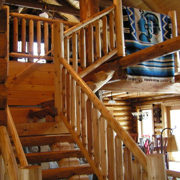 Log Railing