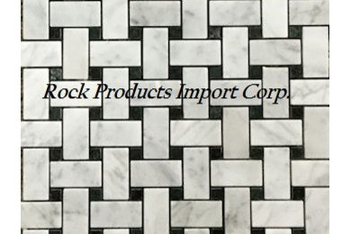 Bianco Carrara Basketweave $5.99