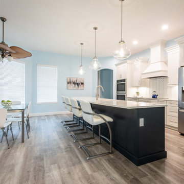 Kitchen With a Walk-In Pantry