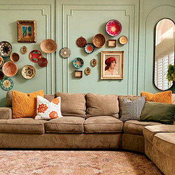 Eclectic Living Room