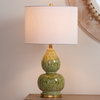 Whitney Ceramic Table Lamp, Green
