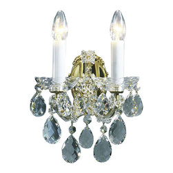 Inviting Home Inc. - Maria Theresa Crystal Sconce, Premium Crystal - Wall Sconces