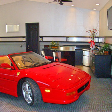 Custom Ferrari Garage