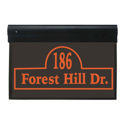 Sight Lights LED address signs - House Numbers