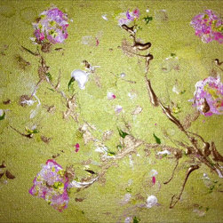 Green Botanical II - Paintings