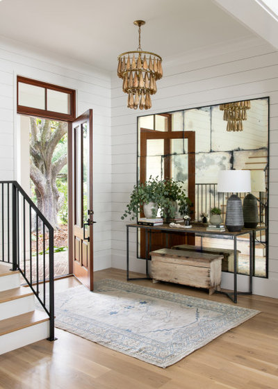 Beach Style Entry by Interiors by Herlong