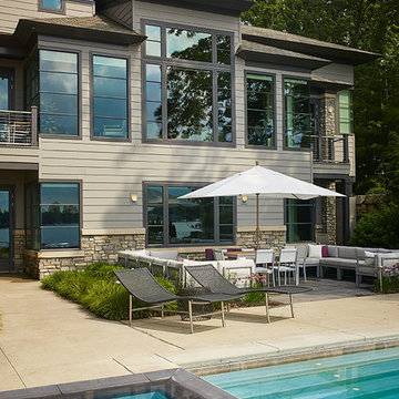 Hasserton - Transitional Prairie Style Lakefront