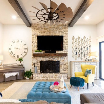 Rustic Glam New Construction