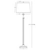 Winston Floor Lamp, Deep Patina Bronze