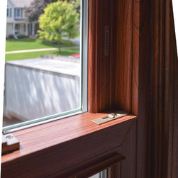Cherry Woodgrain Windows - Windows
