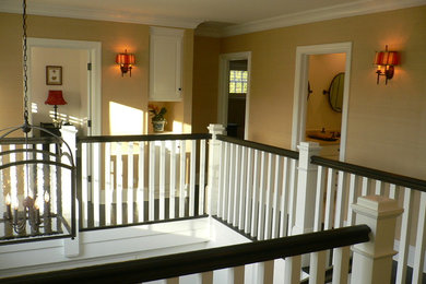 Example of a classic staircase design in Los Angeles