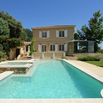 Piscine géométrique