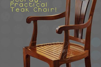 Sunambar Arm Teakwood Chair