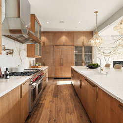 A Luxurious Open-Concept Kitchen - Kitchen Cabinetry