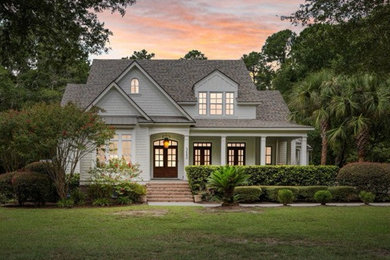 Example of a classic exterior home design in Other