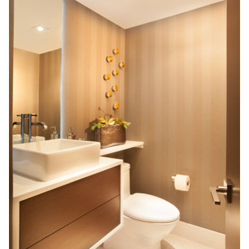 Miami Interior Designers - A Moody Contemporary Home in Aventura, FL
