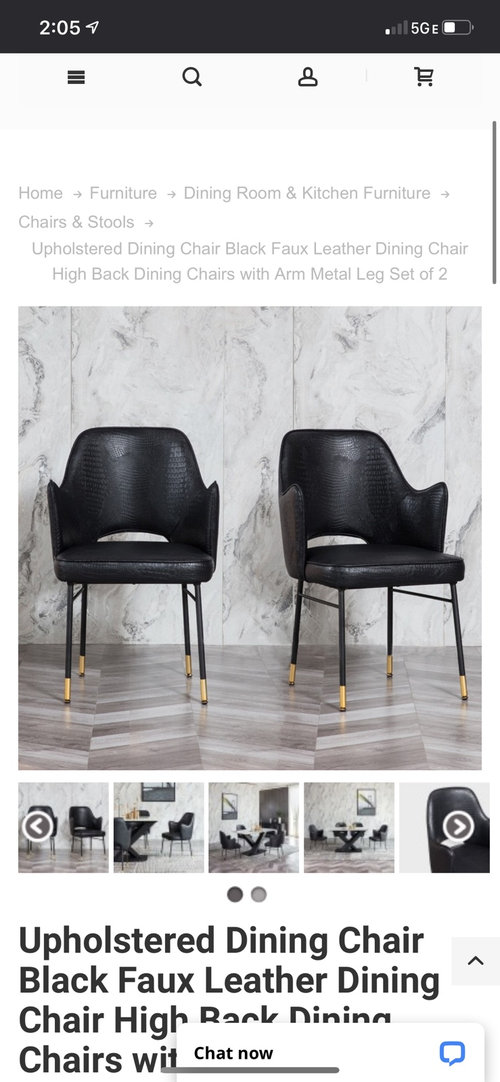 Searching For Dining Chairs