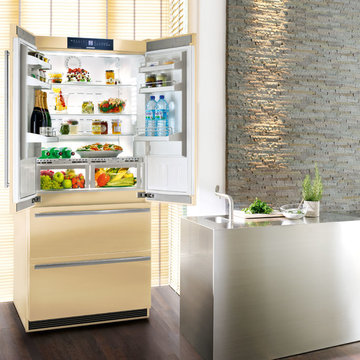 Liebherr FrischeCenter in der Trendfarbe Beige