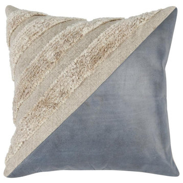 Arona 20 Throw Pillow in Blue by Kosas Home