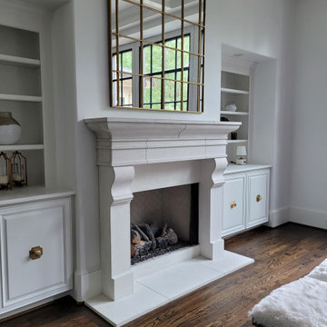 Cast Stone Fireplace Mantels