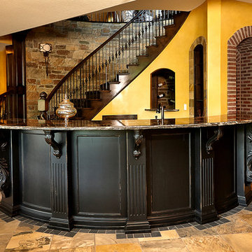 Elegant Bar Cabinets: Custom Wood Products