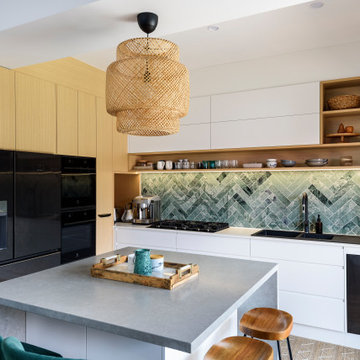 Modern Kitchen with Natural Finishes, Stockton