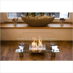 Buschbeck Crystal Bio Ethanol Indoor Fireplace - Indoor Fireplaces