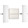 Colonnade LED 2-Light Bath/Vanity Light, Brushed Nickel