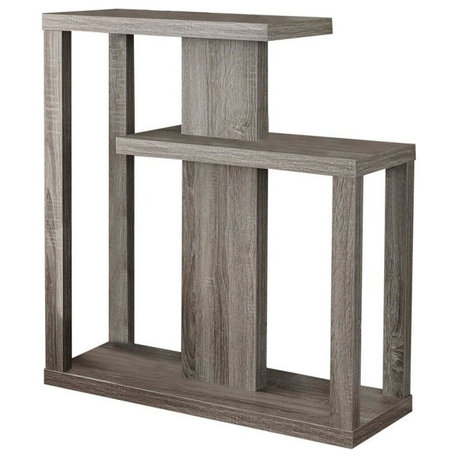 Accent Table, Console, Entryway, Narrow, Sofa, Bedroom, Laminate, Brown