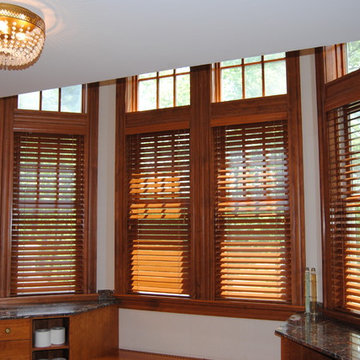 Master Bathroom with Graber Wood Blinds
