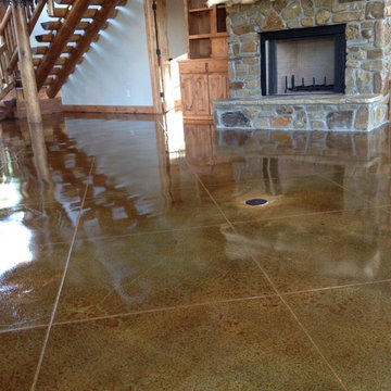 Acid Stained Concrete