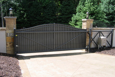 Entryway - large contemporary entryway idea in Minneapolis