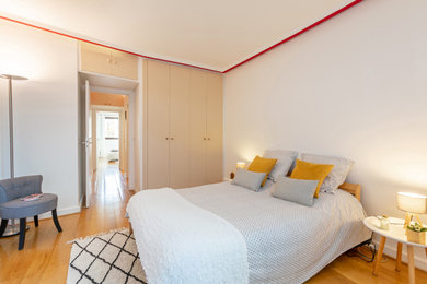 Idée de décoration pour une chambre design.