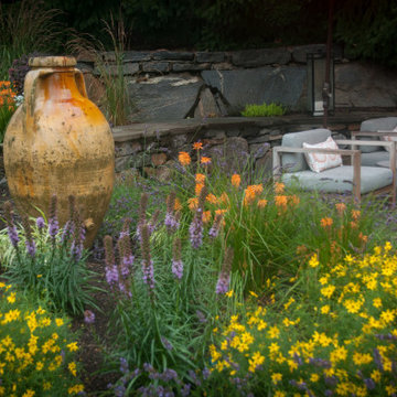 Before and After images of new garden installations