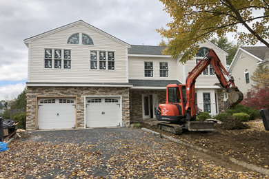 Inspiration for a garage remodel in Philadelphia