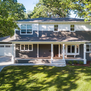 Remodel with second story addition