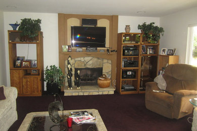 Elegant home design photo in Orange County