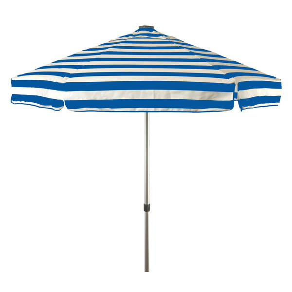 Heininger6 5 Ft Royal Blue And White Deluxe Italian Patio Umbrella Dailymail