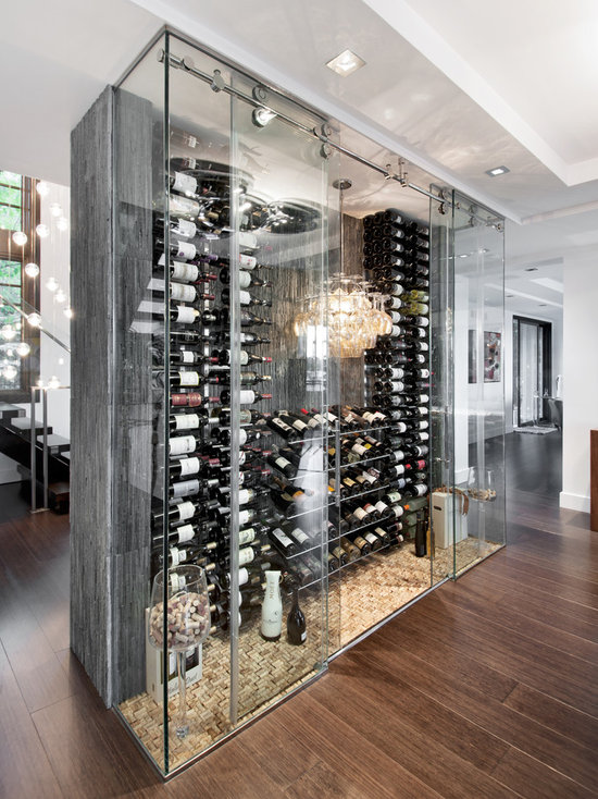 Glass Wine Cellar Houzz