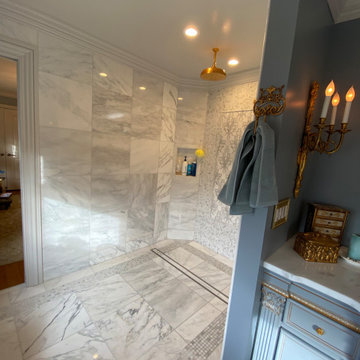 Barrier free shower