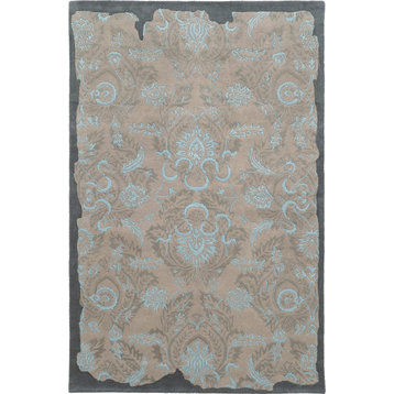 Oriental Weavers Color Influence 45102 5'x8' Gray/Blue Rug