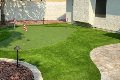 This is an example of a landscaping in Phoenix.