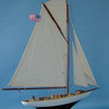 Wooden Volunteer Limited Model Sailboat Decoration, 25"