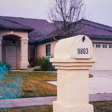 Brick, Stone & Stucco Mailboxes