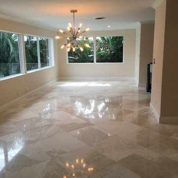 marble floors