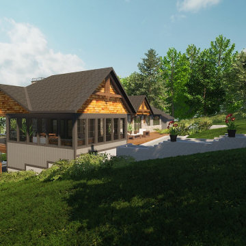 Madawaska River Waterfront Home Renovation and Addition