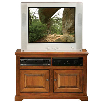 Eagle Furniture 40" Savannah Wide-Screen TV Cart, Bright White